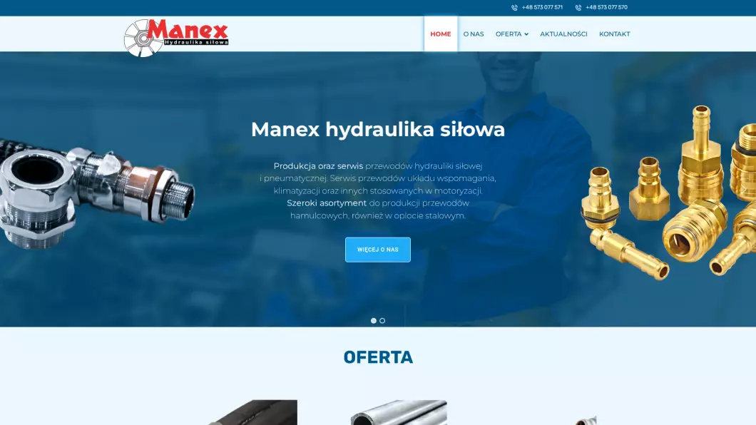Hydraulika siłowa Warszawa Manex - podgląd