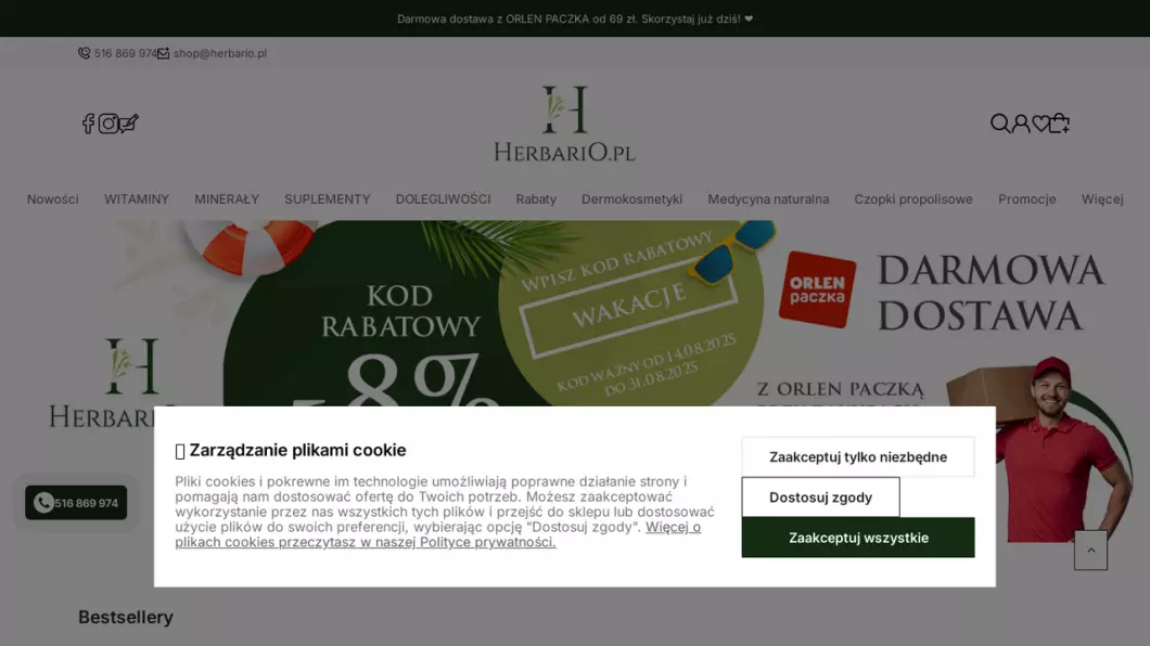 Herbario - podgląd