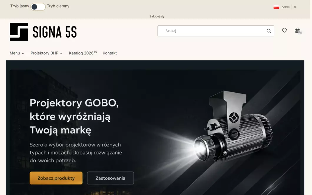 SIGNA 5S - narzędzia 5S - podgląd